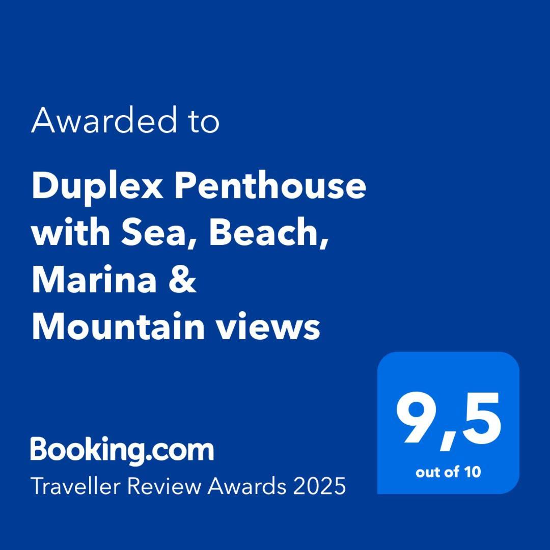 Duplex Penthouse With Sea, Beach, Marina & Mountain Views El Campello Exterior foto