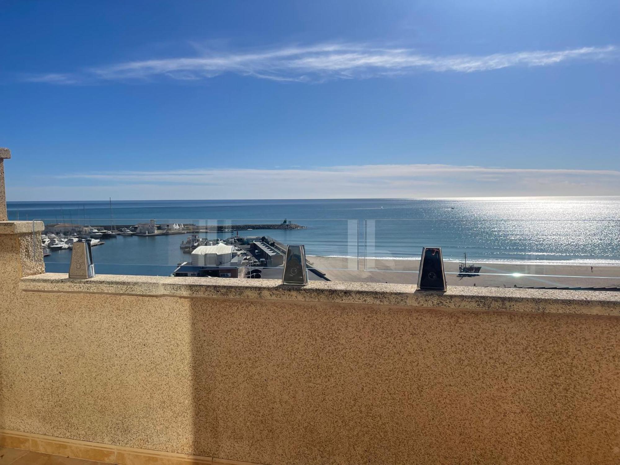 Duplex Penthouse With Sea, Beach, Marina & Mountain Views El Campello Exterior foto